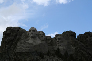 Mount Rushmore on Central Hills Loop by rachaelvorhees